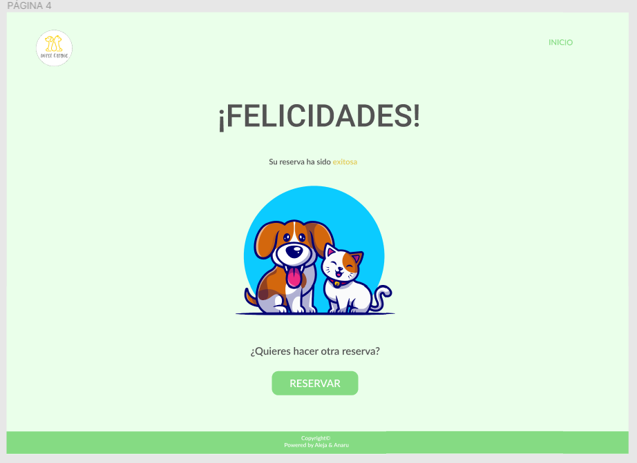Interfaz cuarta página